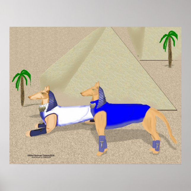 Pharaoh Hounds Poster (Framsidan)