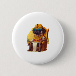 Pharaoh Pug � Ancient Egypten Hund Knapp