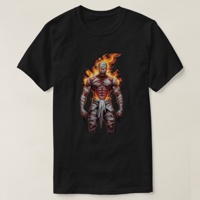 Pharaoh Spirit T-Shirt - Ancient Egyptian Stil Ap (Design framsida)