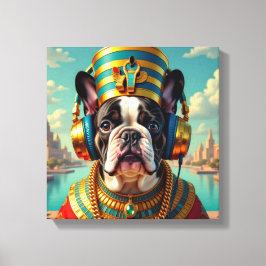 PHARAOH TUT-FRENCH BULLDOG CANVASTRYCK