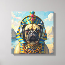 PHARAOH TUT-PUG 2 CANVASTRYCK