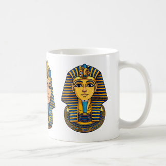 Pharaoh Tutankhamun’s Golden Mask Kaffemugg