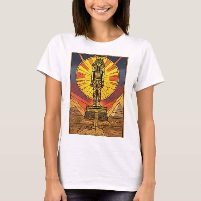 Pharaoh Uppåt Sol T Shirt (Framsida)