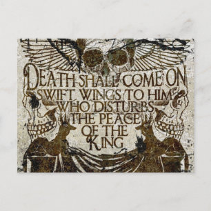 Pharaoh's Curse Vykort