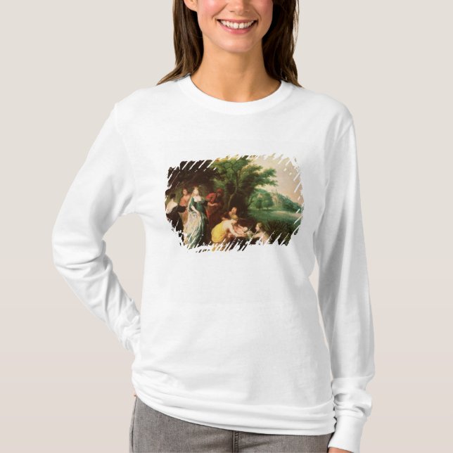 Pharaohs dotter som upptäcker Moses T-shirt (Framsida)