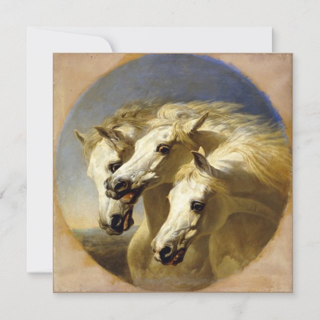 Pharaoh's Horses 1848 JF-sill, Sr Hi-Def Card (Framsida)