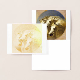 PHARAOH'S HORSES Foil Card Folierat Kort