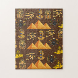 Pharaoh's Legacy: Antique Egyptian Patterns Pussel