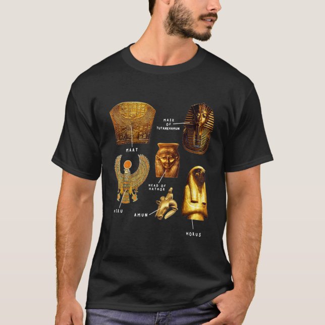 Pharaonic chart The Legacy of Pharaonic Egypt Anci T Shirt (Framsida)