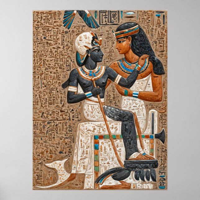 Pharaonic Queen Hatshepsut Poster (Framsidan)