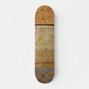 Pharatoniskt Hieroglyphik KARNAK-TEMPLE Skateboard Bräda 19,5 Cm