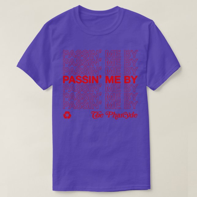 Pharcyde Passin I 90-talets Hip hop-design T Shirt (Design framsida)