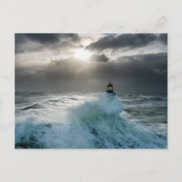 Phare d'Ar-Manar Finistère Frankrike Vykort