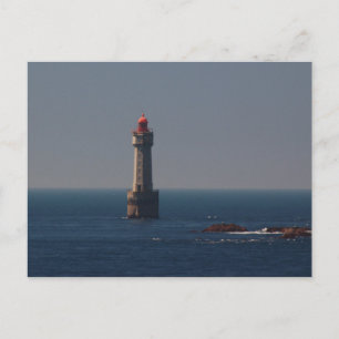 Phare de la Jument Finistère Frankrike Vykort