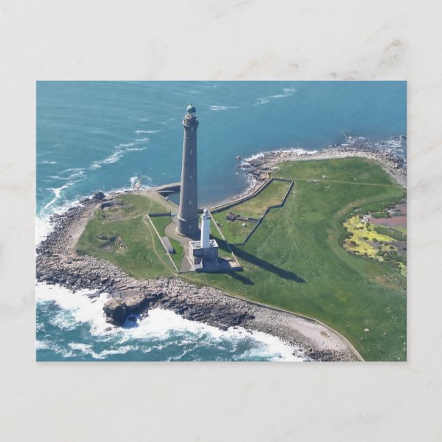 Phare de l'Île Vierge Finistère Frankrike Vykort (Framsida)