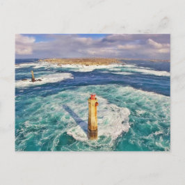 Phare de Nividic Finistère Frankrike Vykort