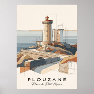 Phare du Minou, Plouzané Poster