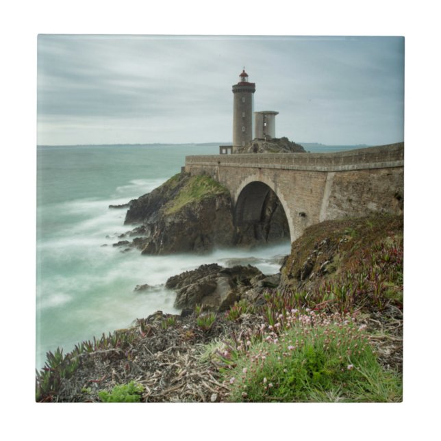 Phare du Petit Minou Kakelplatta (Framsidan)