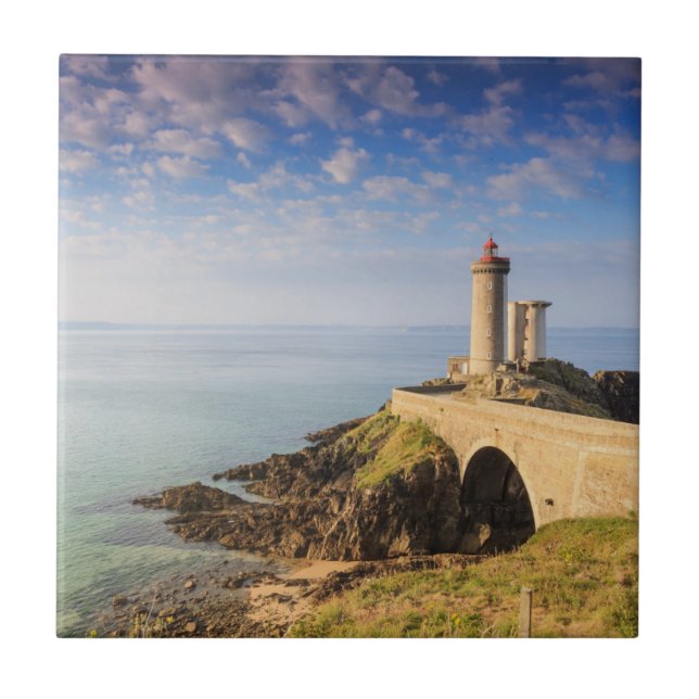 Phare du Petit Minou (Minou fyr) | frankriken Kakelplatta (Framsidan)