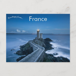 Phare du Petit Minou Plouzané Frankrike Vykort