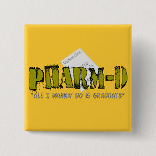 Pharm-D (apotekstudent) gåvor Knapp