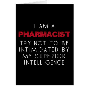 Pharmacist Hälsningskort
