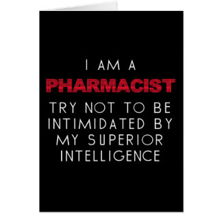 Pharmacist Hälsningskort