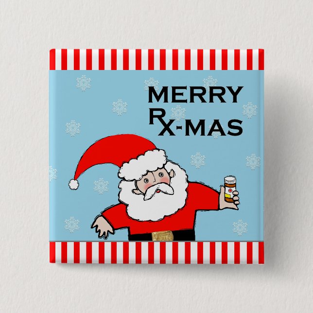 Pharmacist Helgdag Gift Knapp (Framsida)