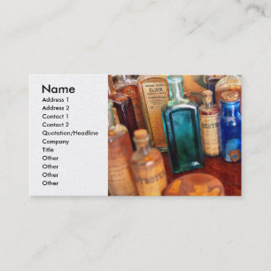 Pharmacist - kabinett medicin visitkort