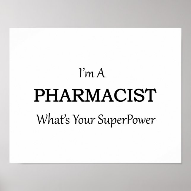 PHARMACIST POSTER (Framsidan)