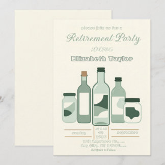 Pharmacist Retirement Party Invitation Inbjudningar
