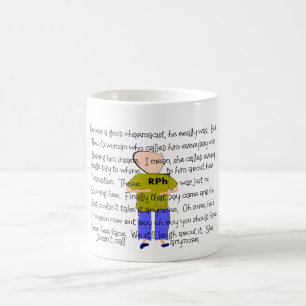 PHARMACIST Story ARt "Han Borttappadar det!" Mugg