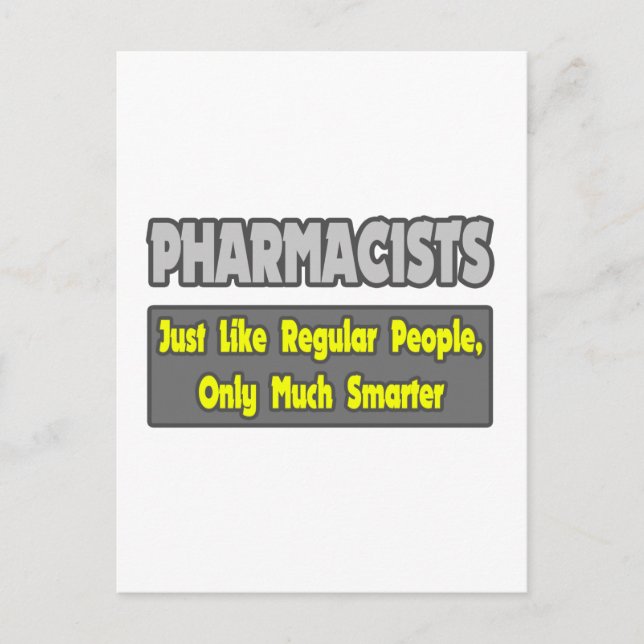 Pharmacister.. Smartare Vykort (Framsida)