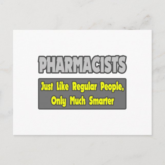 Pharmacister.. Smartare Vykort (Framsida)