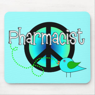 Pharmacistgåvor---Fredsteckendesign Musmatta