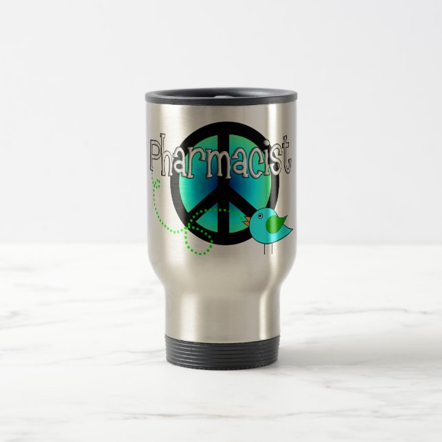 Pharmacistgåvor---Fredsteckendesign Resemugg (Center)