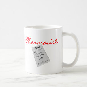 Pharmacistgåvor "Rx vadderar diagram ", Kaffemugg