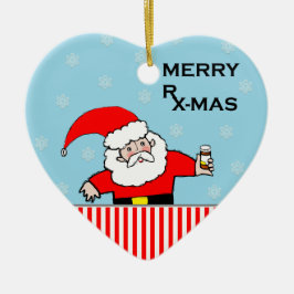 pharmacistjul julgransprydnad keramik