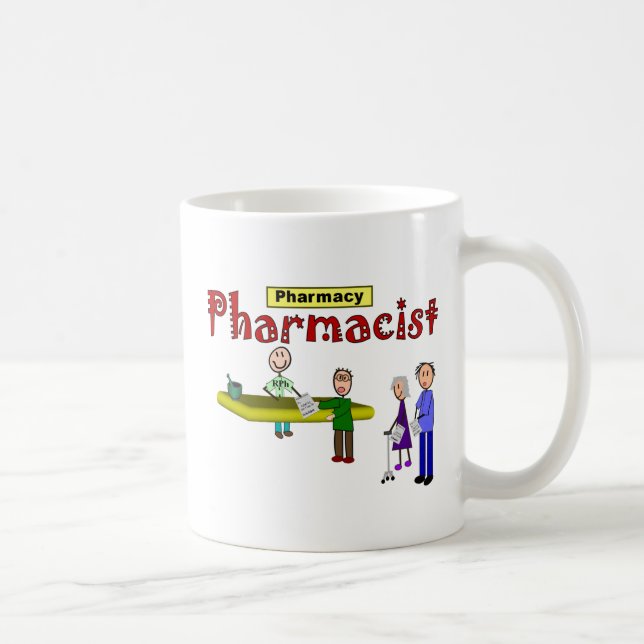 Pharmacistkunddesign Kaffemugg (Höger)