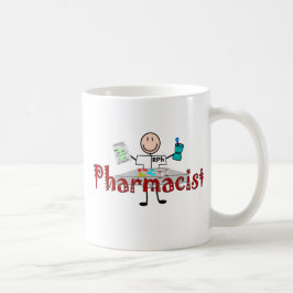 Pharmacistpinneperson--Gåvor Kaffemugg