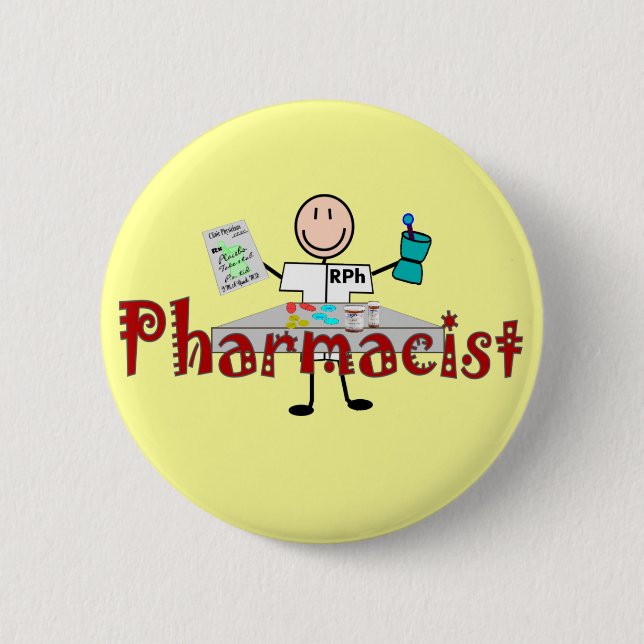 Pharmacistpinneperson--Gåvor Knapp (Framsida)