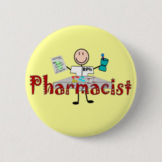 Pharmacistpinneperson--Gåvor Knapp