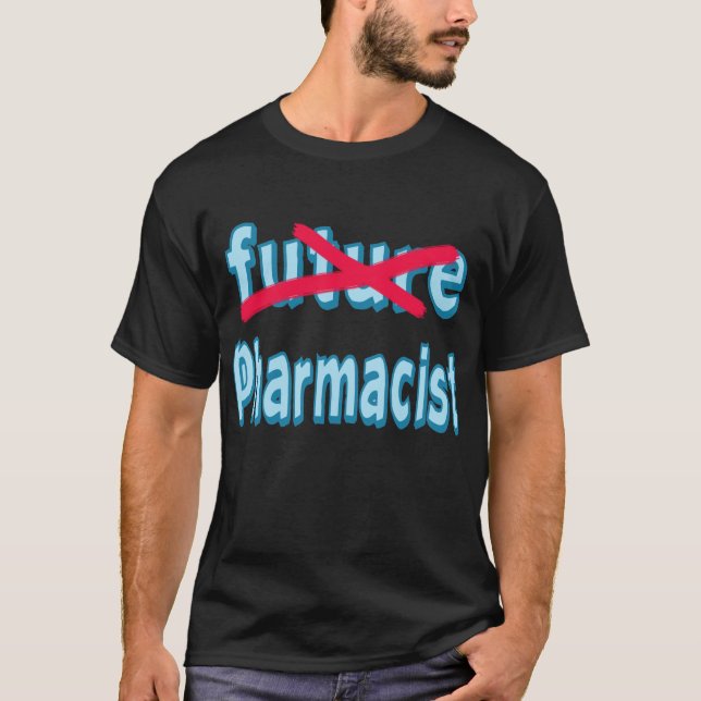 Pharmaciststudentenprodukter T-shirt (Framsida)