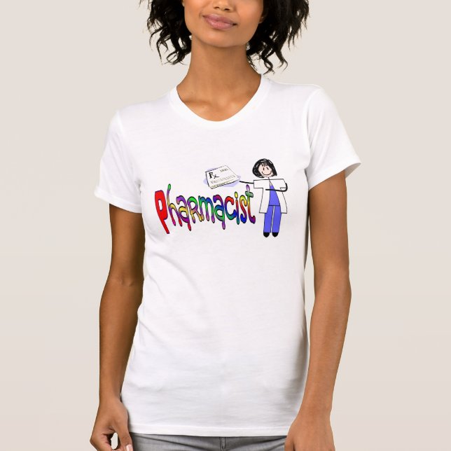 Pharmacistt-skjorta T-shirt (Framsida)