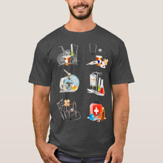Pharmacology Heart Pack 3 T Shirt
