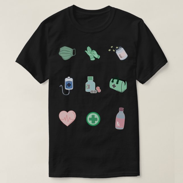 Pharmacology Sticker Pack Legal Drug Dealer 2 T Shirt (Design framsida)
