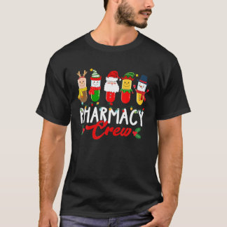 Pharmacy Crew jul Pills Snögubbe Technician P T Shirt