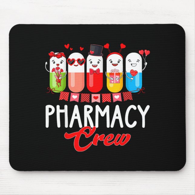 Pharmacy Crew Nurse Valentines Day Pharmacist Tech Musmatta (Framsidan)