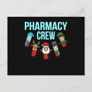 Pharmacy Crew Pharmacist Technician PharmD Graphic Vykort