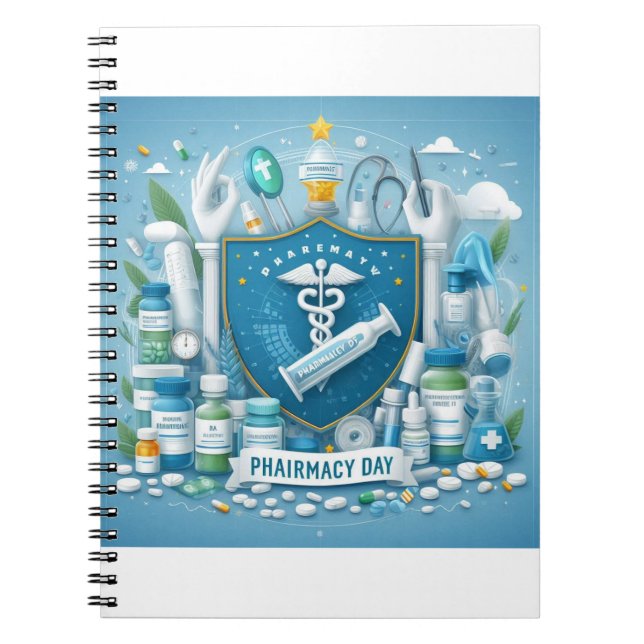 "Pharmacy Day: Honoring the Pillars of Patient Car Anteckningsbok (Framsidan)